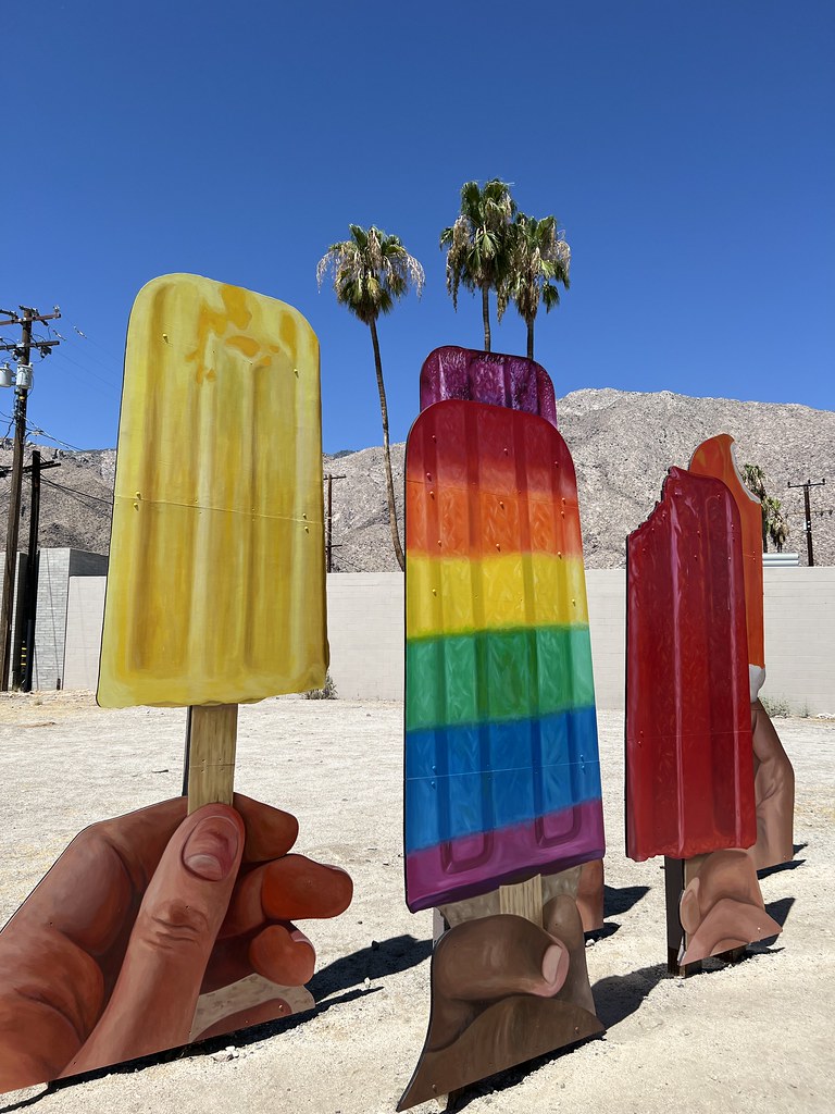 Popsicles Popsicles artist John Cerney Palm Springs, CA KenJet