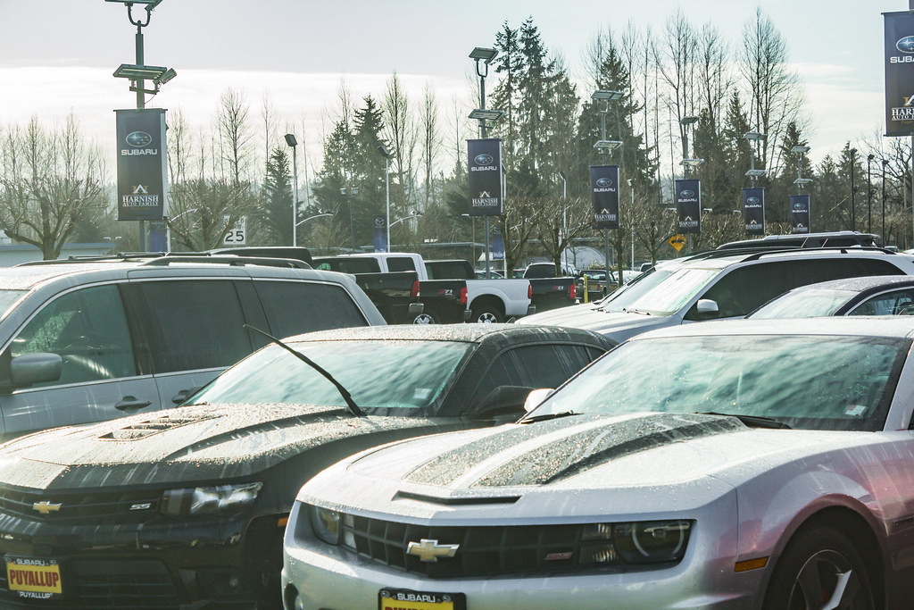Car Lot 2017 02 11 01 Puyallup, Washington 2017 Flickr