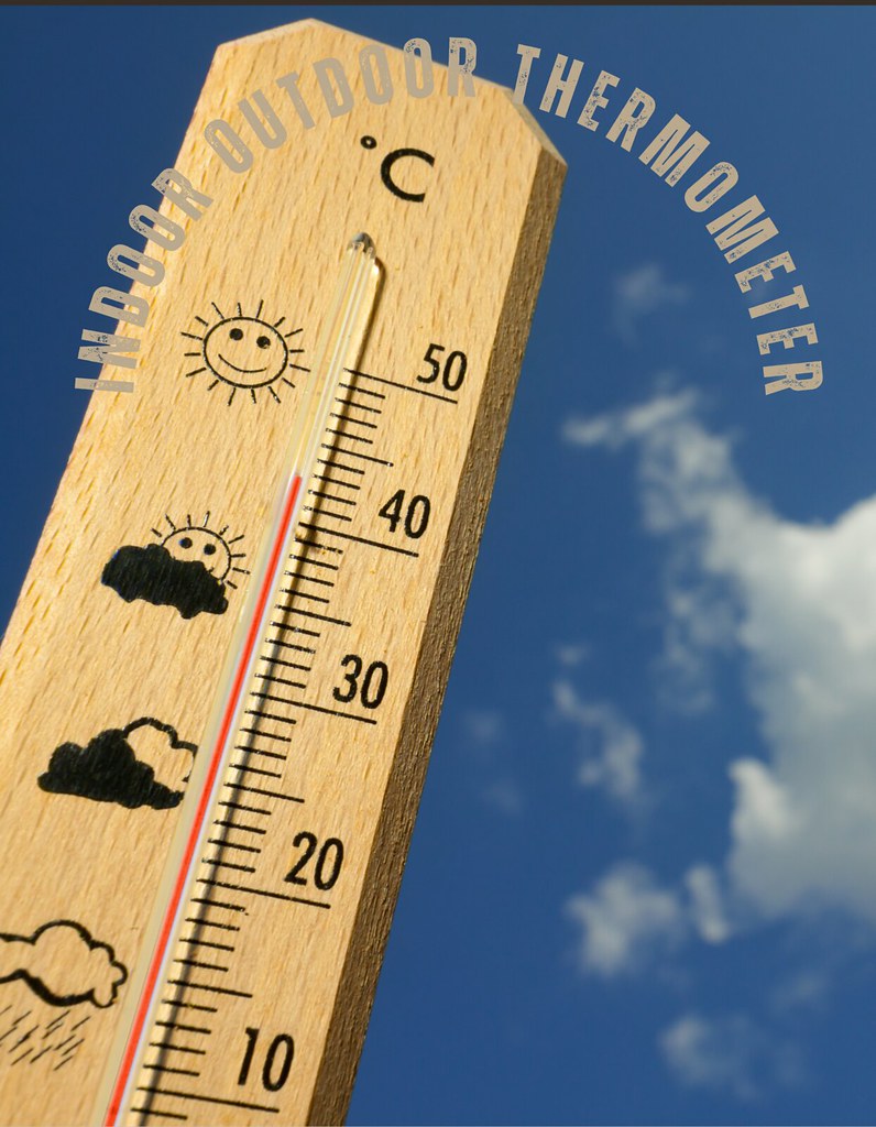Indoor Outdoor Thermometer An indooroutdoor thermometer i… Flickr