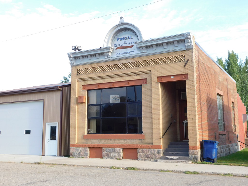 The Old Fingal Bank Building Fingal, North Dakota Jimmy Emerson