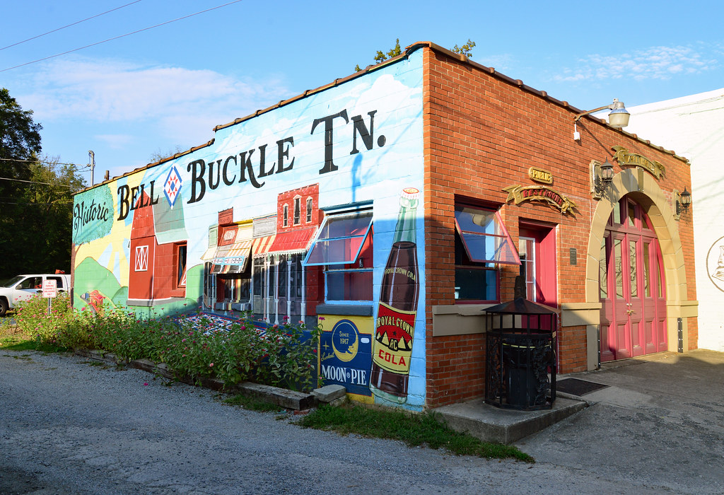 Fire Hall/Bell Buckle Mural Bell Buckle, TN Kim Flickr
