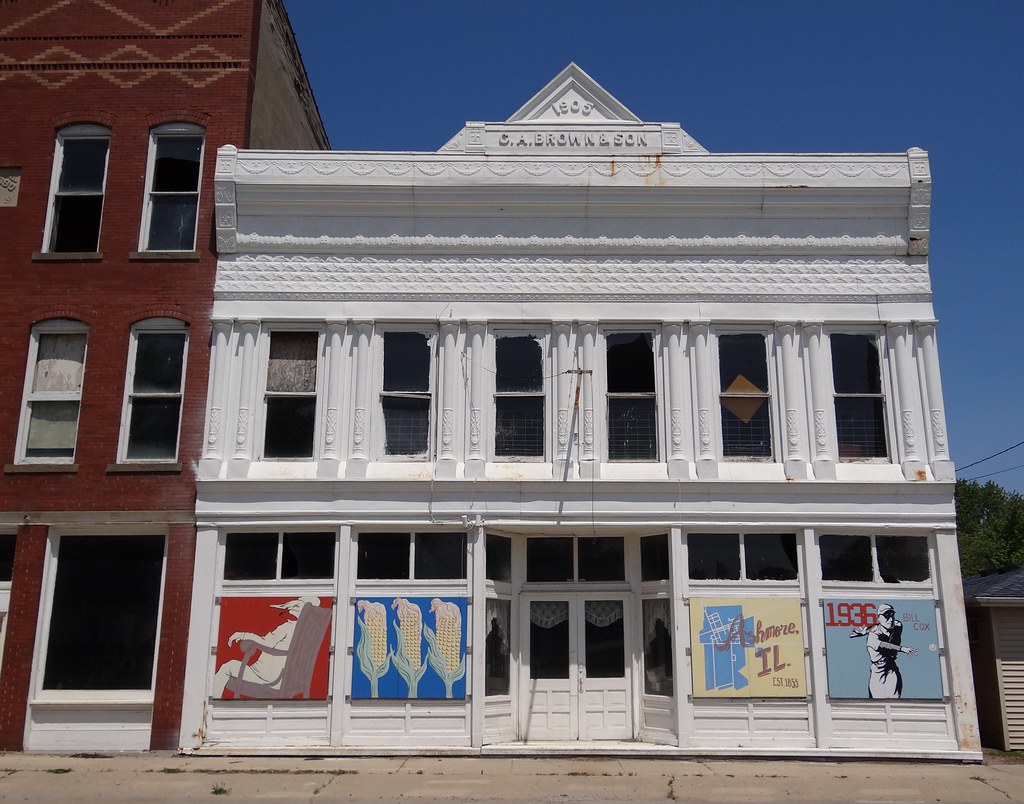 G.A. Brown & Son Ashmore, IL 1905 1910 Hardware, Reposit… Flickr