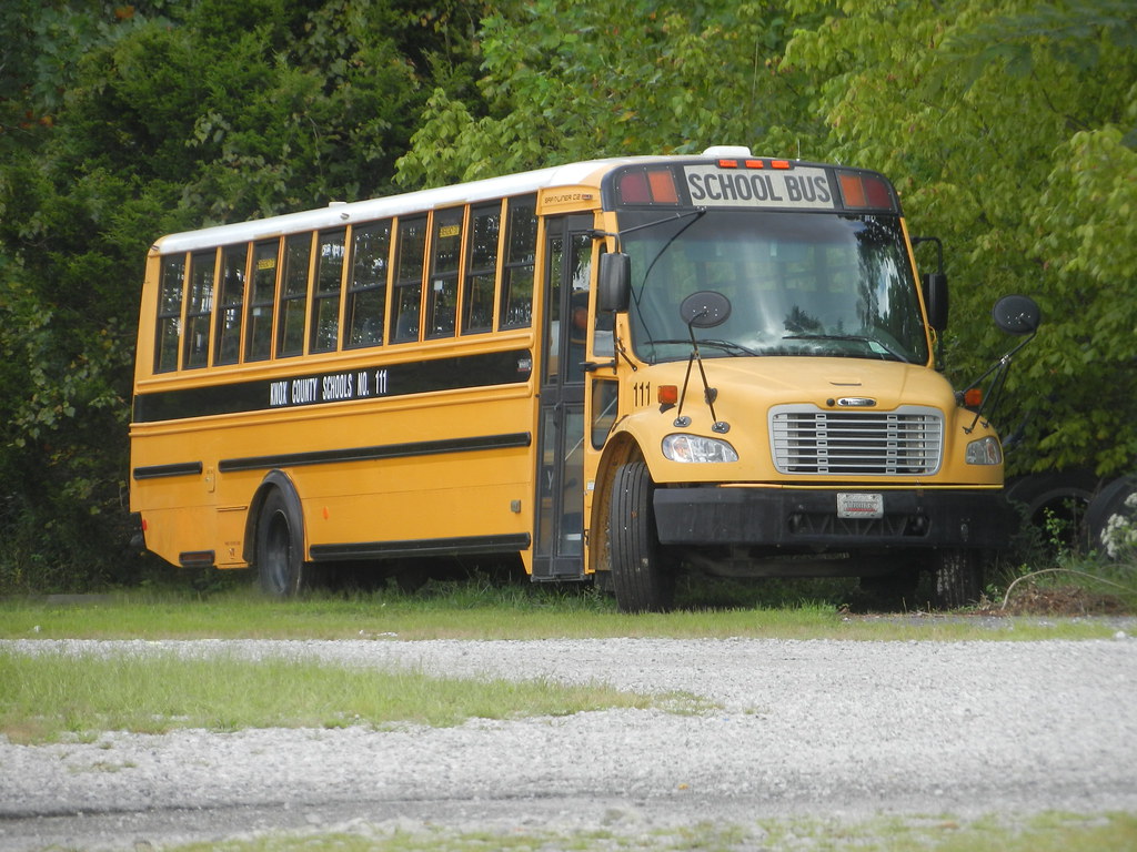 Knox County Schools 111 Bus lot Barbourville, KY Flickr