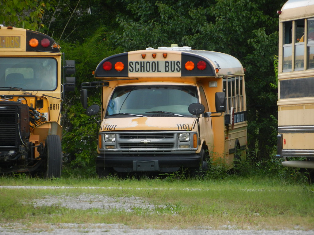 Knox County Schools 1101 Bus lot Barbourville, KY Flickr