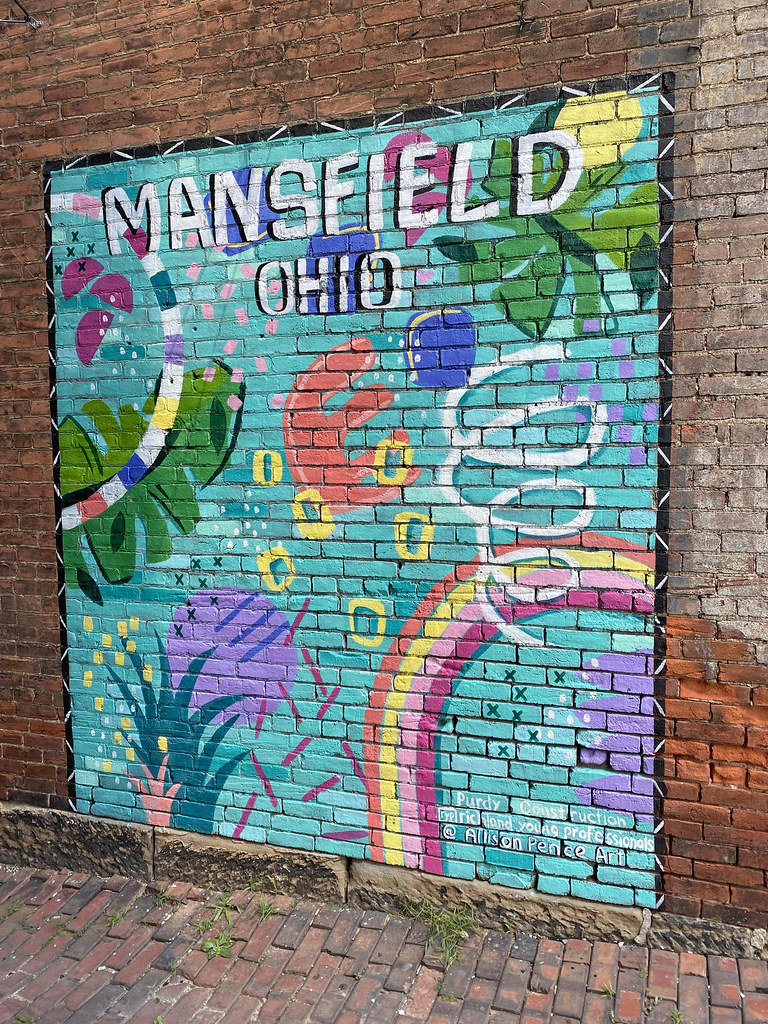 OH Mansfield Mural 30 Mural in Mansfield, Ohio. Flickr