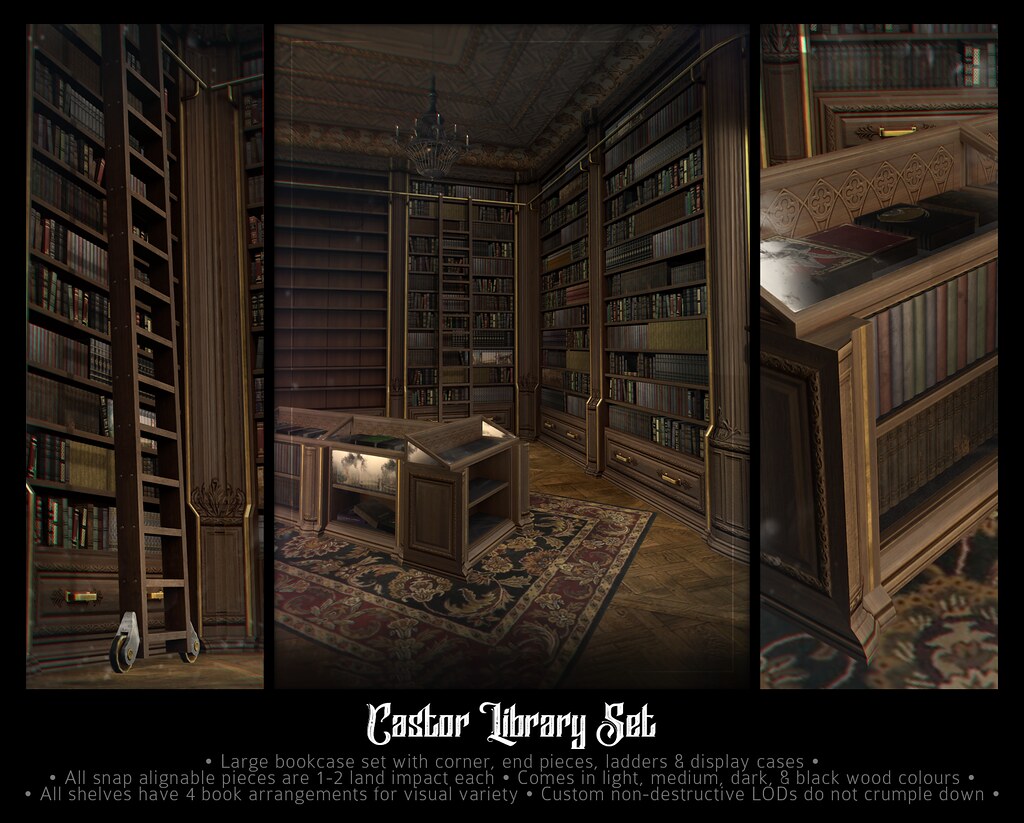 [ContraptioN] THE ENGINE ROOM Castor Library set Flickr