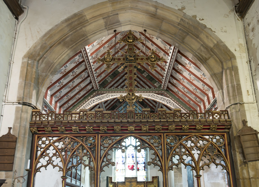 Raithby by Spilsby, Holy Trinity church, screen & chancel … Flickr