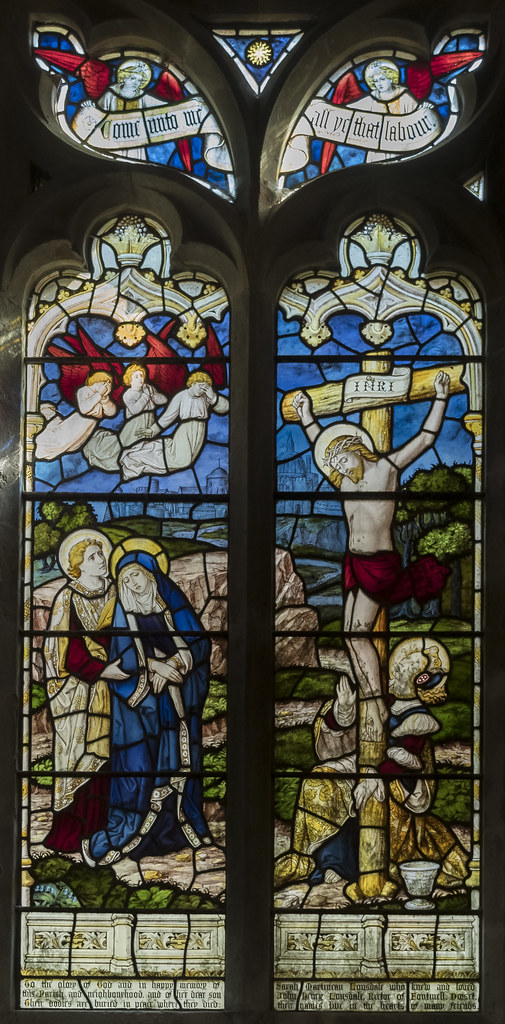 Raithby by Spilsby, Holy Trinity church, Stained glass win… Flickr
