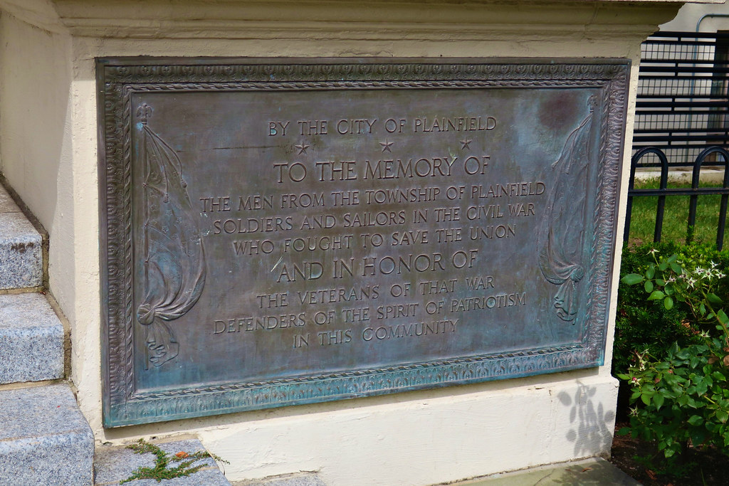 Civil War Memorial, Plainfield, NJ Plaque on City Hall, 51… Flickr