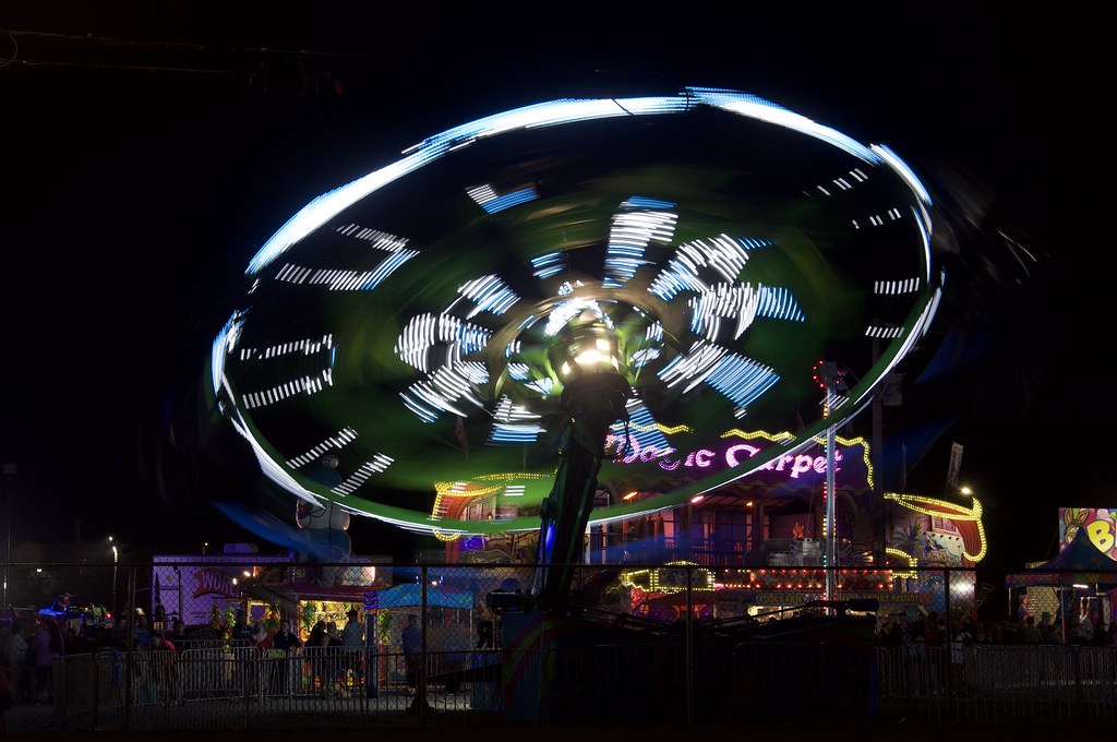 Belleville Fair Spinning ride at Belleville fair. Stephen Heard
