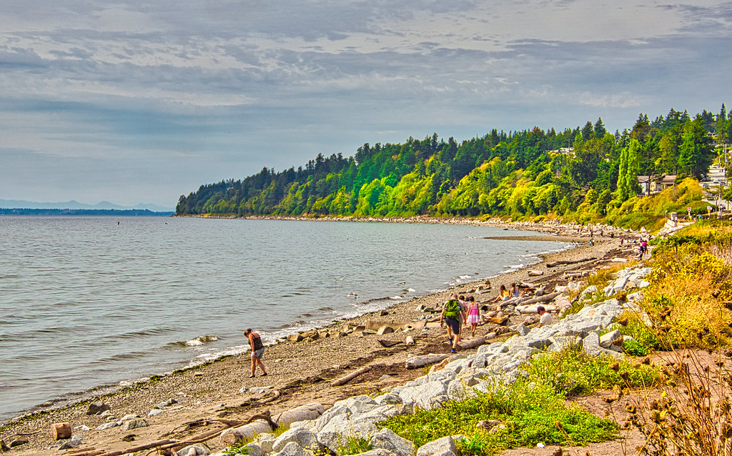 Curve of the Beach White Rock, British Columbia, Canada On… Flickr