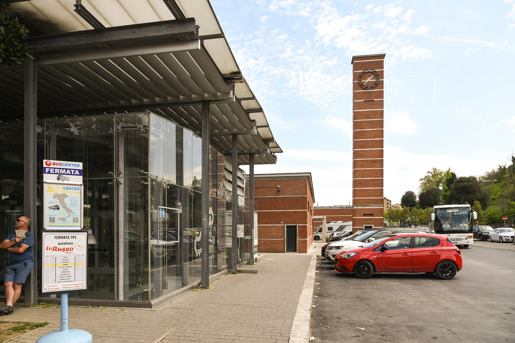 Siena Train Station Clock tower Michael Dant Flickr