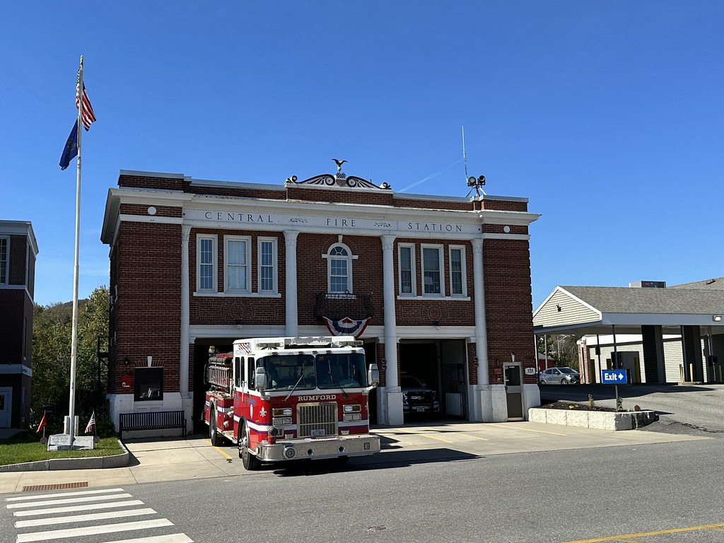 Central Fire Station. 151 Congress Street. Rumford, Maine.… Flickr