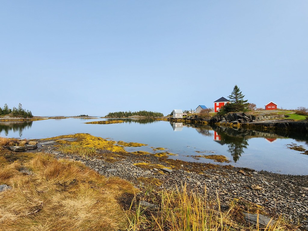 The fishing village of Stonehurst East, Nova Scotia. Flickr