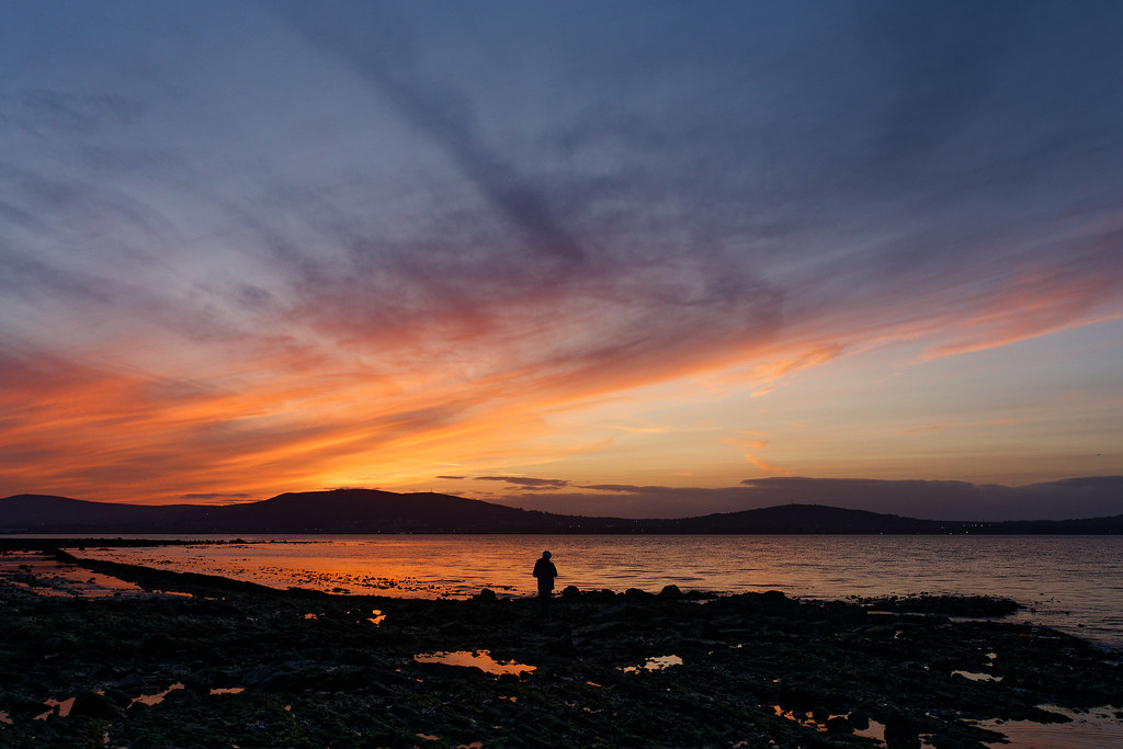 Belfast Lough, sunset (Explored) Looking across Belfast Lo… Flickr