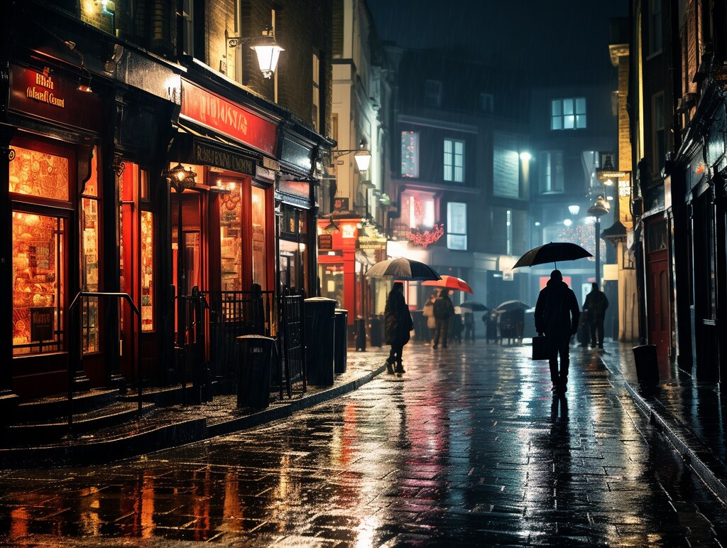 Rainy night in Soho Mik Laver Flickr