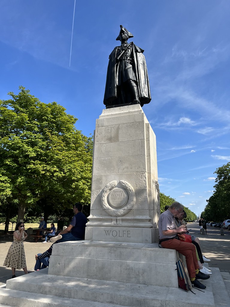 20230623 1619 James Wolfe statue, Greenwich General James … Flickr