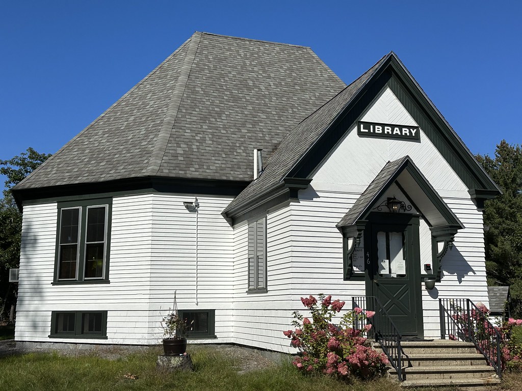 Andover Public Library. Andover, Maine. Built as the Unive… Flickr