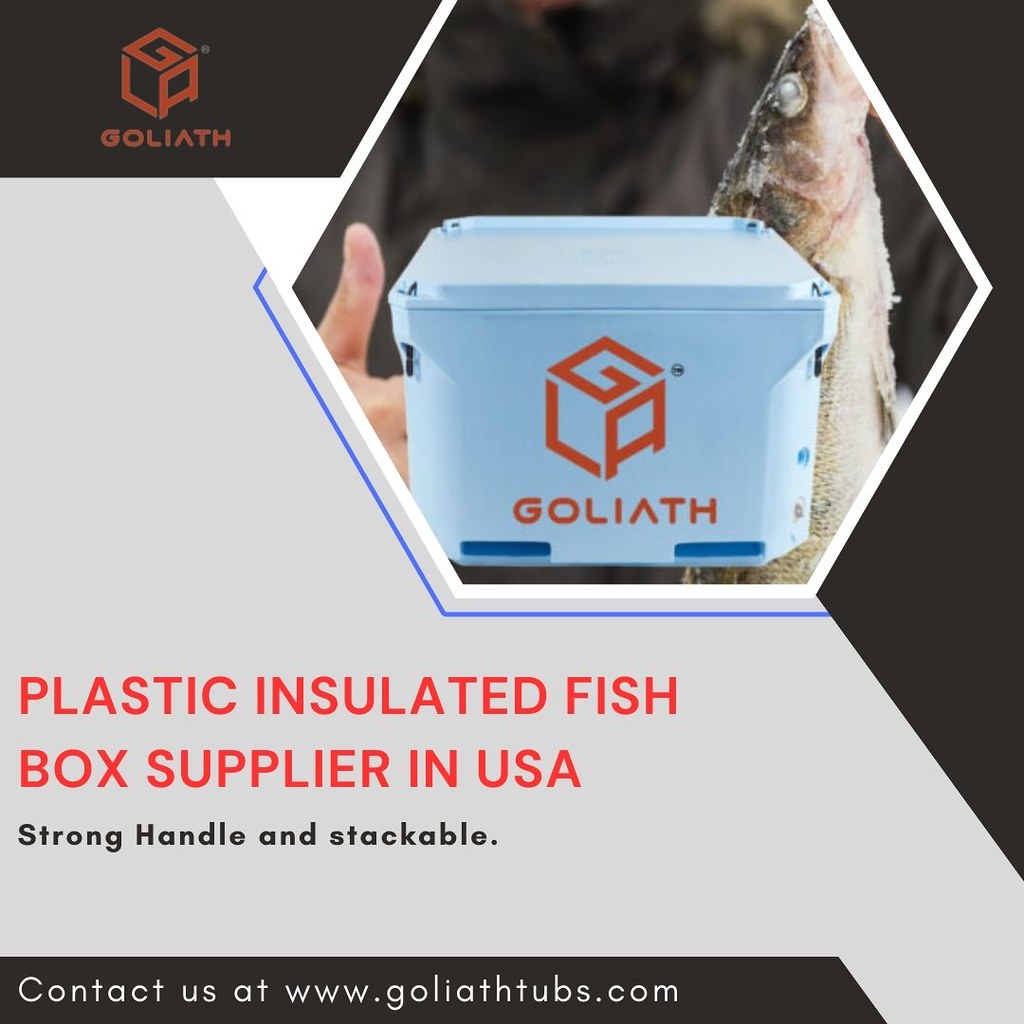 Plastic insulated fish box supplier for Sale by Goliathtub… Flickr