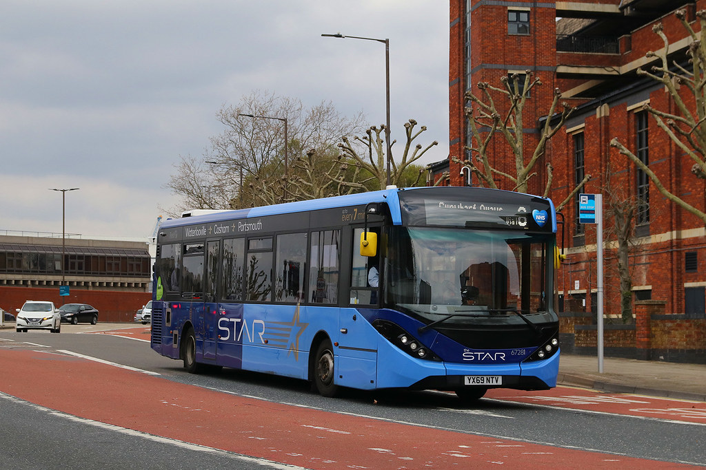 YX69 NTV, Unicorn Road, Portsmouth, April 18th 2023 Flickr