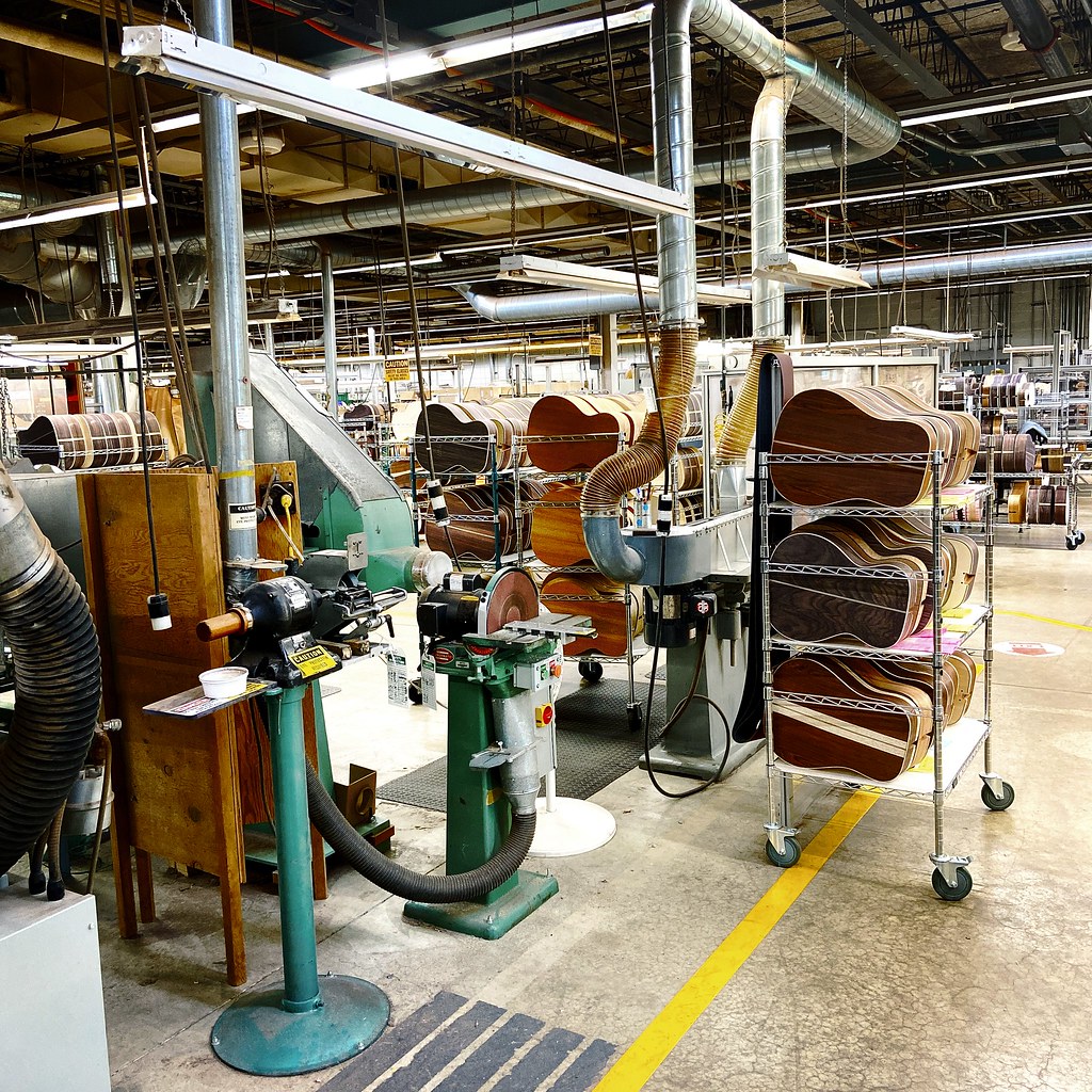 Martin Guitar Factory Tour Nazareth Pennsylvania René van de Mheen