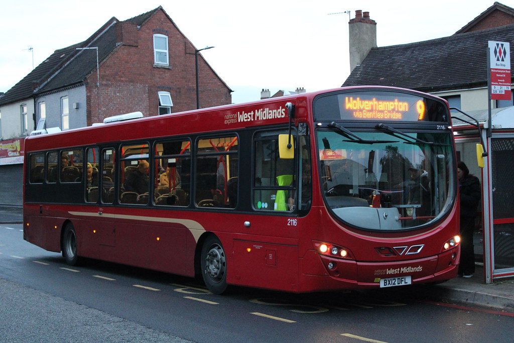 2116 on the 9 to wolverhampton in bloxwich.06/10/23 Flickr
