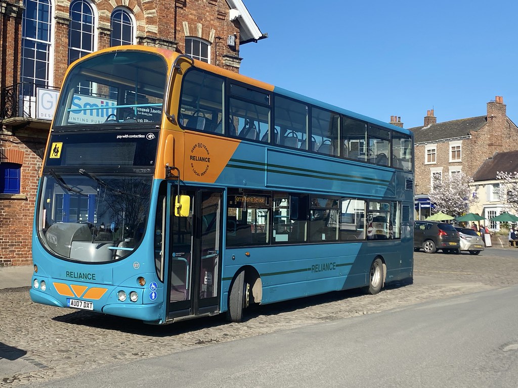 Reliance Motor Services Volvo B7TL Gemini AU07 DXT Flickr