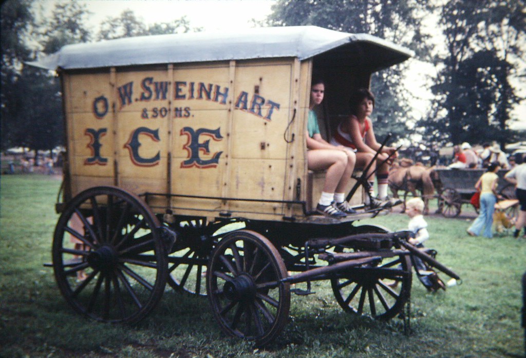 Ice Wagon Goschenhoppen Folk Festival, Pennsylvania, digit… Flickr