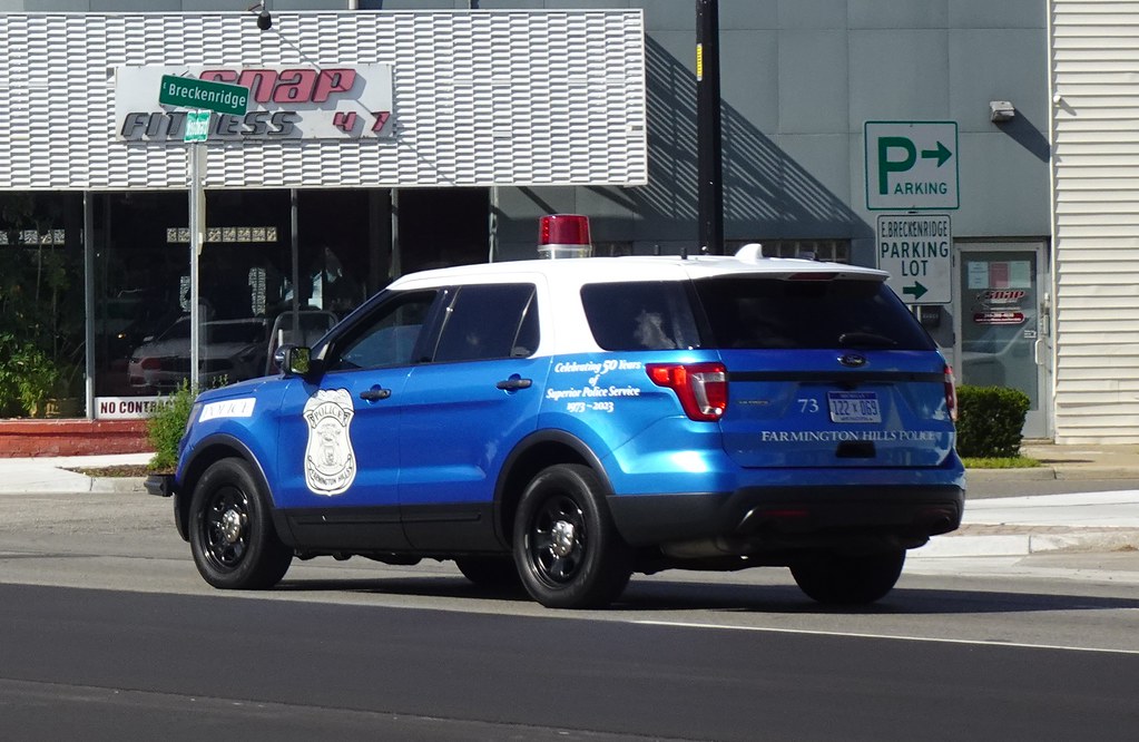 Farmington Hills MI Police Ford Police Interceptor Utili… Flickr