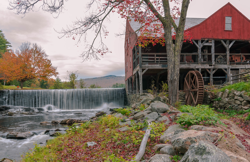 Old Grist Mill, Weston Vermont. james lucier Flickr