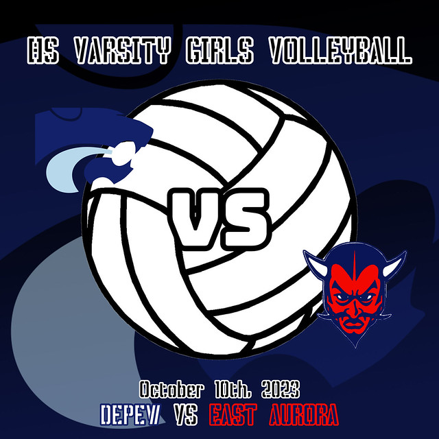HS Varsity Girls Volleyball TEACHER APPRECIATION NIGHT Depew vs East