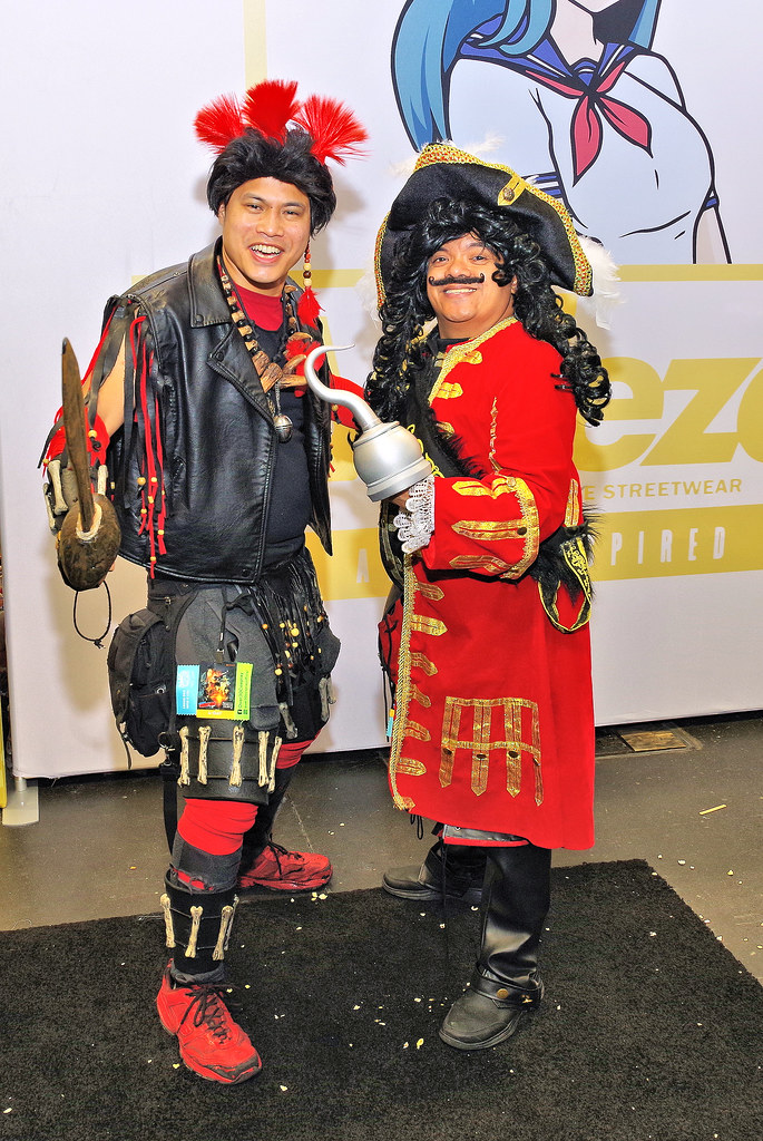 Rufio and Captain Hook Bernard Moore Flickr