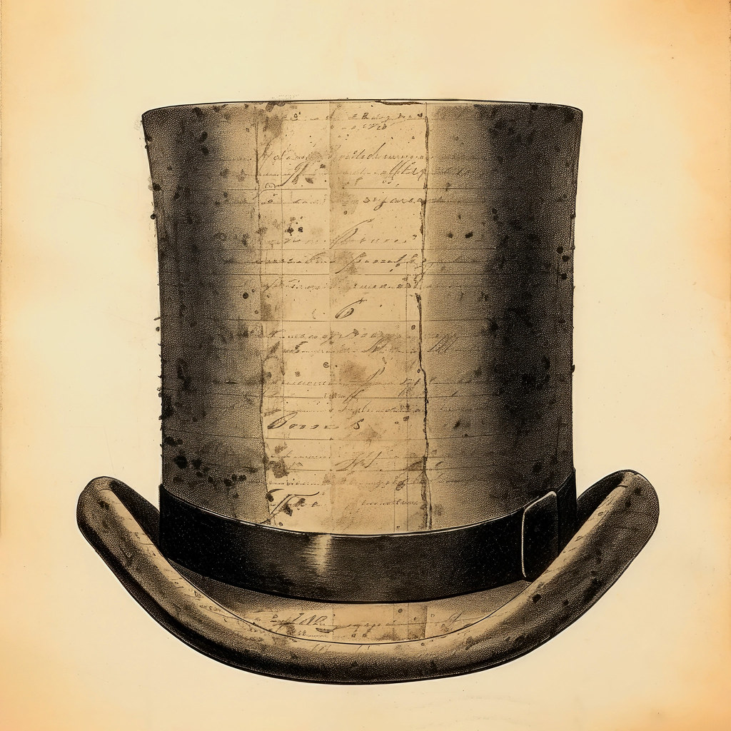 top hat Artwork created by Midjourney from a sequence of t… Flickr