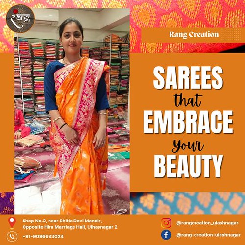 Rang Creation Saree Collection Ulhasnagar Wholesale Sa… Flickr