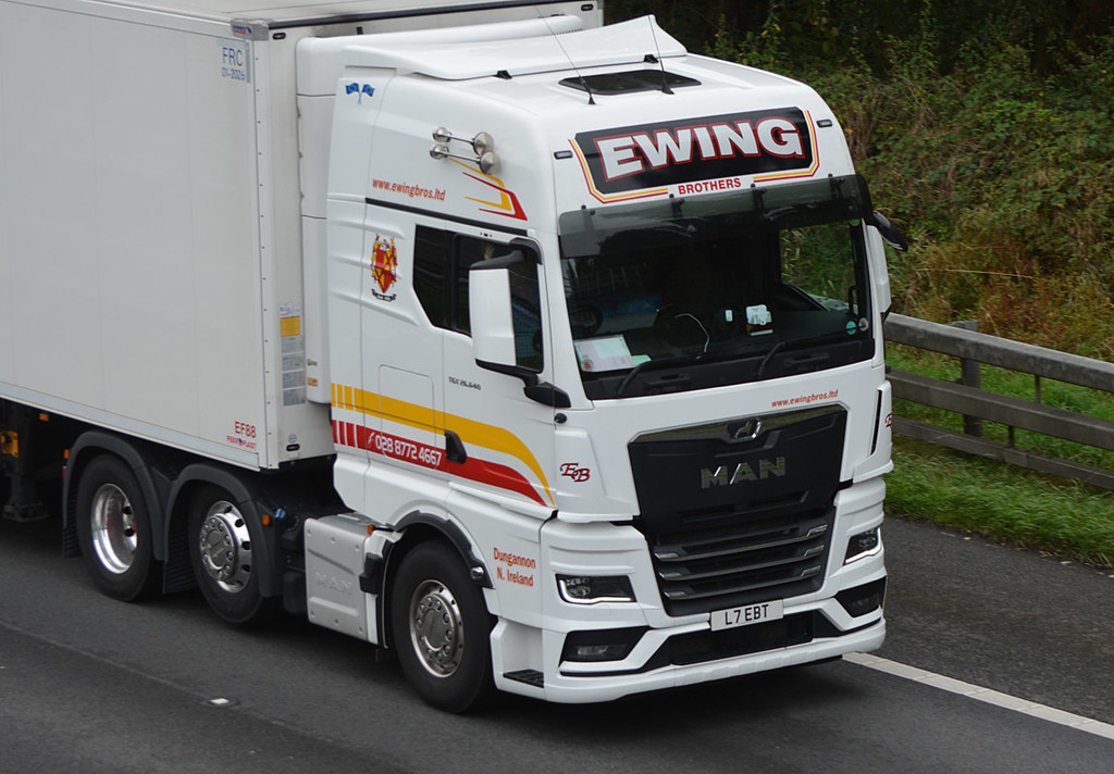 Ewing Bros Transport L7EBT | M6 Gretna 08/09/2022 | Harry's On The Road