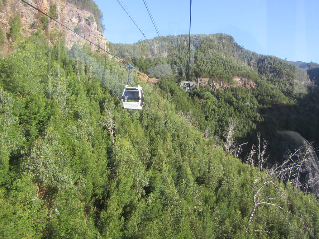 The cable car across to the Jardim Botanico Funchal, Madei… Flickr