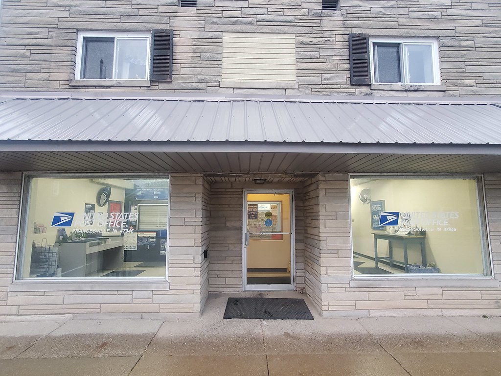 Francesville, IN Post Office Michael Hartman Flickr