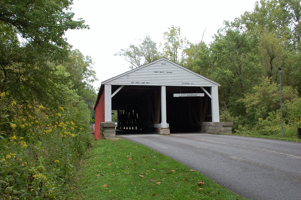 Indiana, Brown County, Ramp Creek Covered Bridge (11,069c)… Flickr