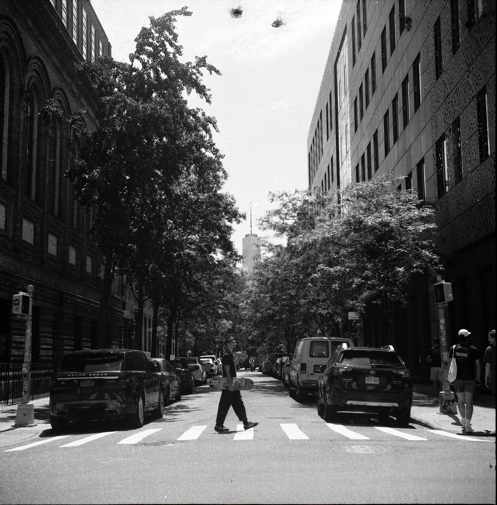 NYC near Washington Square Park Shot on Yashica D on Ilfor… Flickr