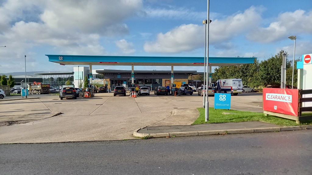 Coop Petrol Station at Barrow Brook near Clitheroe. The f… Flickr