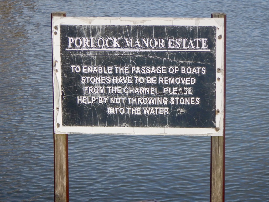 Porlock Manor Estate Sign Douglas Law Flickr