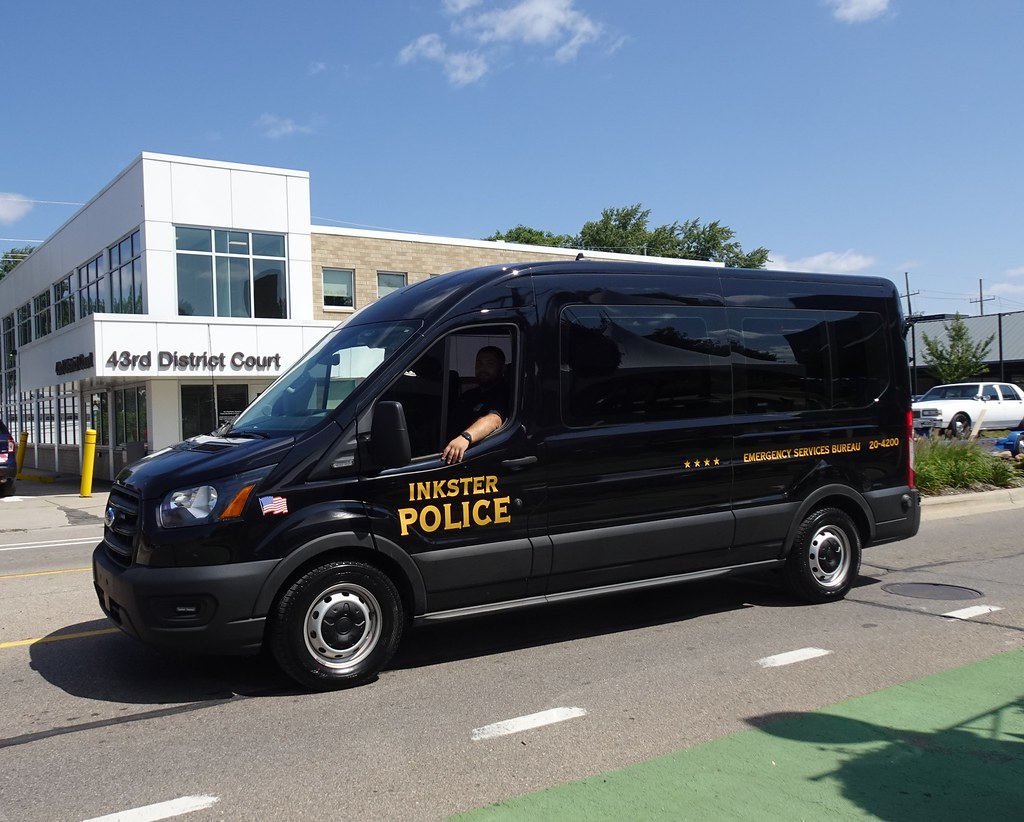 Inkster MI Police Ford Transit rwcar4 Flickr