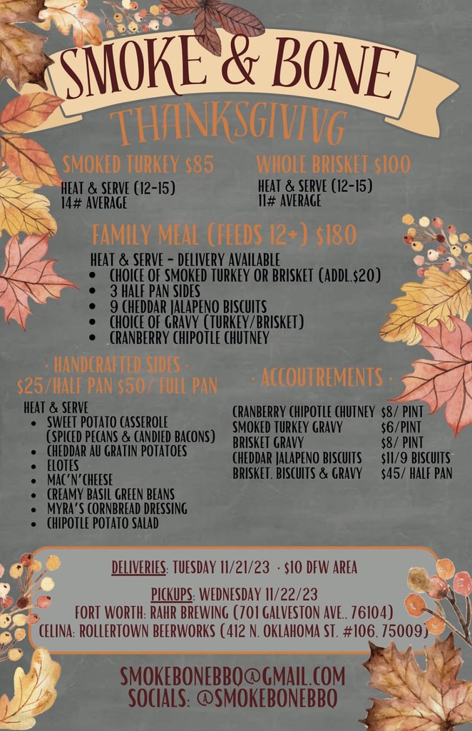 Thanksgiving Heat & Serve Menu Katherine Marquette Flickr