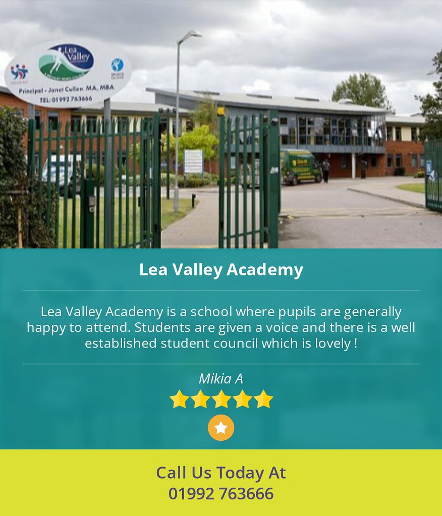 5 Star Review Lea Valley Academy is a school where pupils … Flickr