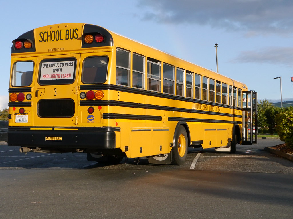 Coupeville School District 204 3 2020 Blue Bird T3FE Seen… Flickr