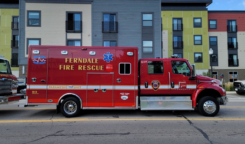 Ferndale MI Fire Dept International Ambulance (3) Flickr