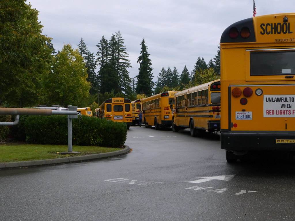 Buses Maltby Elementary Taken with permission at Maltby … Flickr