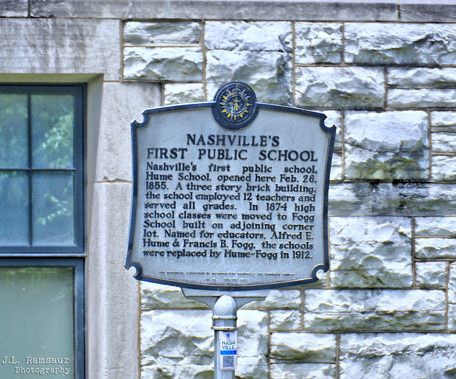 HumeFogg Academic High School Nashville's First Public School
