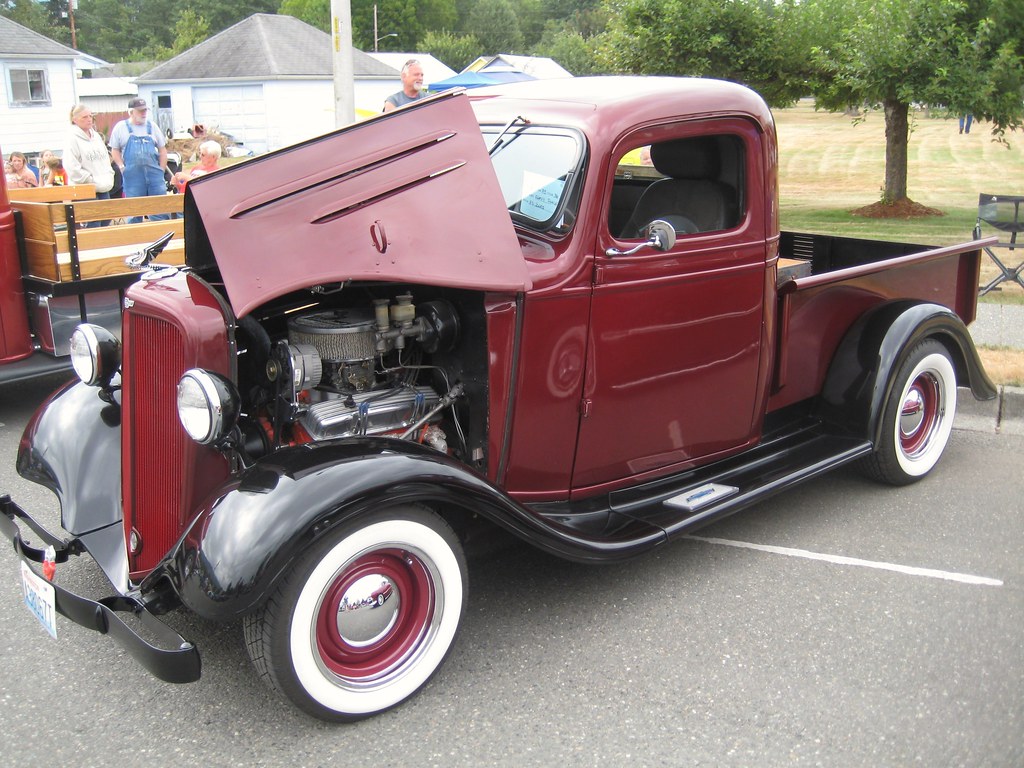 Thirties Chevrolet Pickup Lyman Washington Car Show Flickr