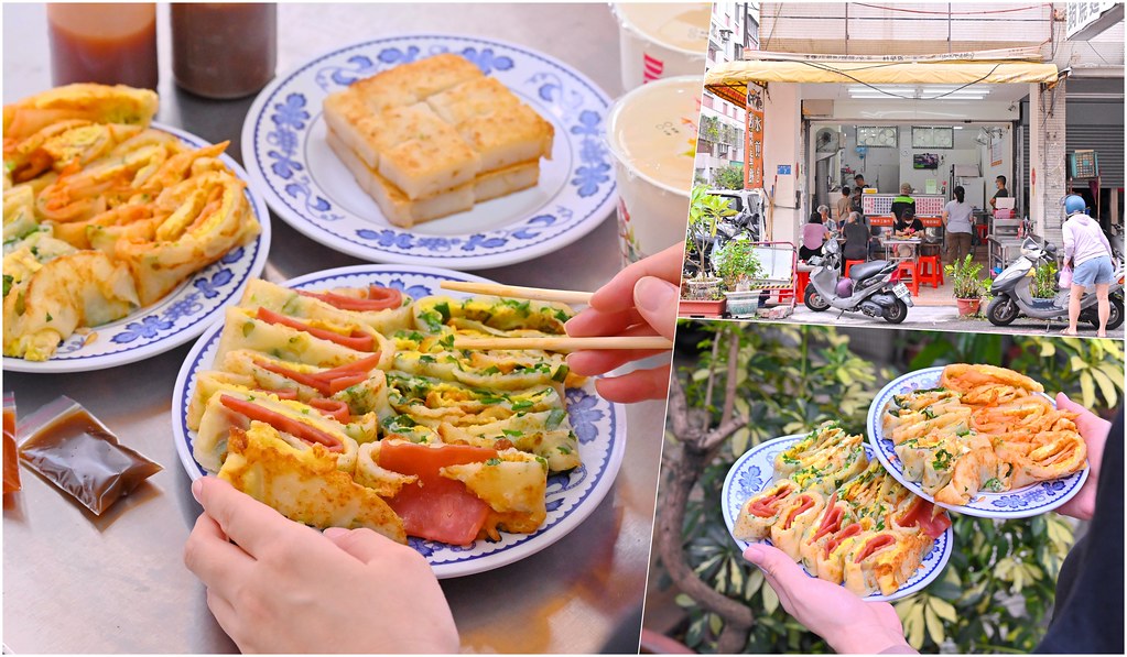 珍味早點粉漿蛋餅 台中科博館早餐 好低調粉漿蛋餅古早味現點現煎份量足 老闆親切又熱情